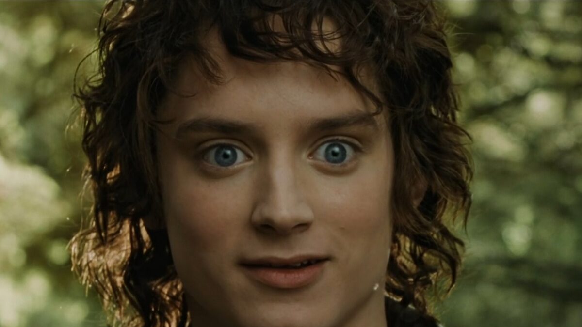Фродо улыбается
