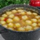 Шустрый рецепт супа с «фрикадельками» — не из фарша
